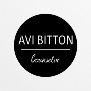 שלט כניסה לעסק ממתכת - קלאסי עגול