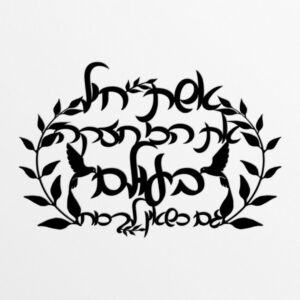 שלט מתכת אשת חיל - הכי חזקה בעולם, גם שאין לך כוח